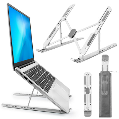 - MECHEER Laptop Stand for Desk | Adjustable, Folding Tablet Stand -