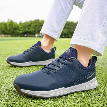 - SUMECH Golf Shoes | Spiked for Men|  Breathable Waterproof | Non-Slip -