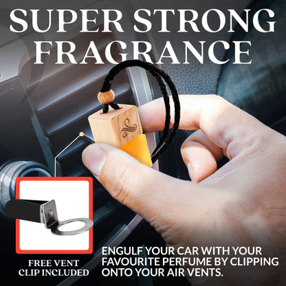 - One Million Car Air Freshener for Men | Car Scents Air Freshener with Vent Clip | Strong Car Perfume Air Freshener with Odour Eliminating Technology | Long Lasting Car Air Freshener -