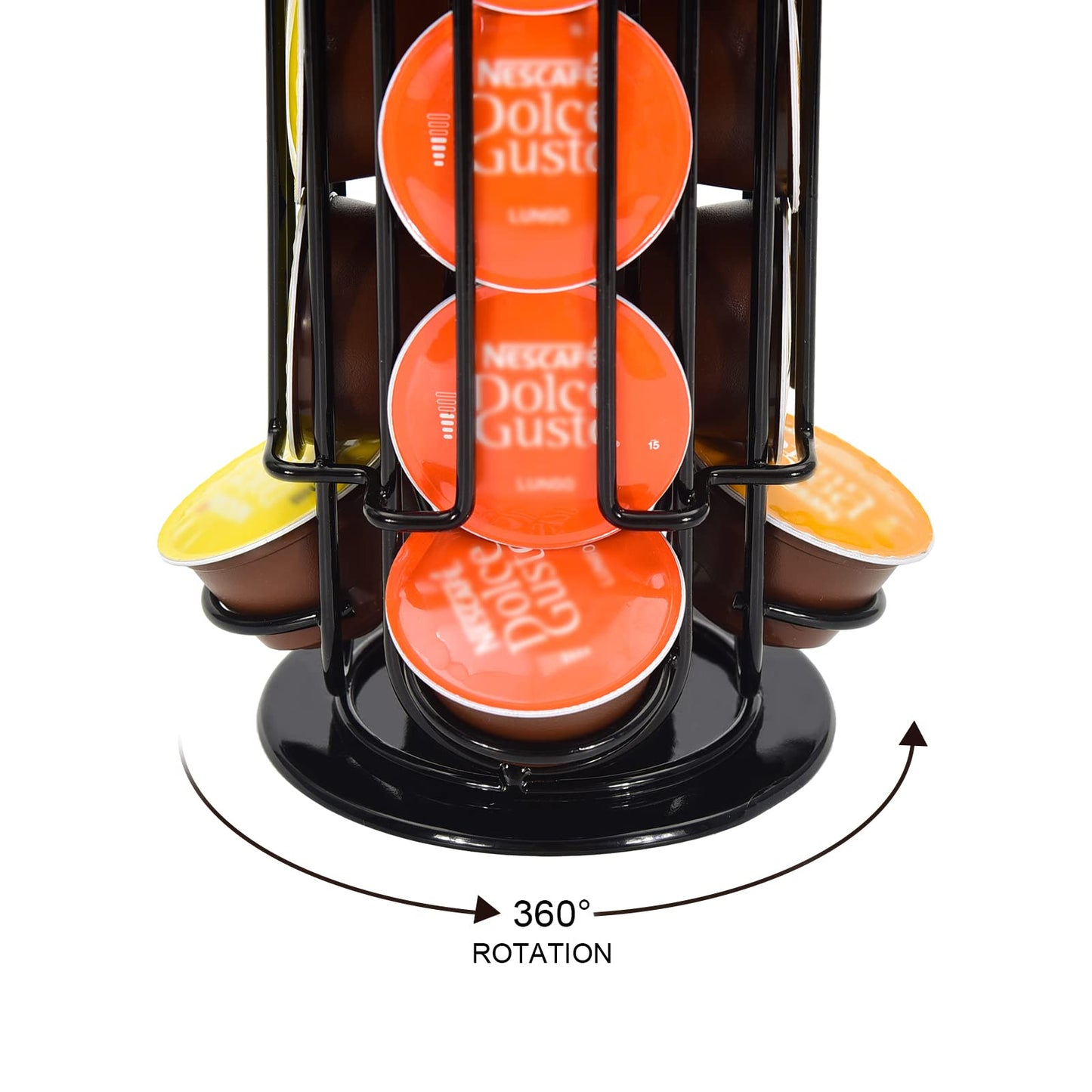 - SYSYLY | Coffee Capsule Holder | Compatible with Dolce Gusto Pods (24pcs) -