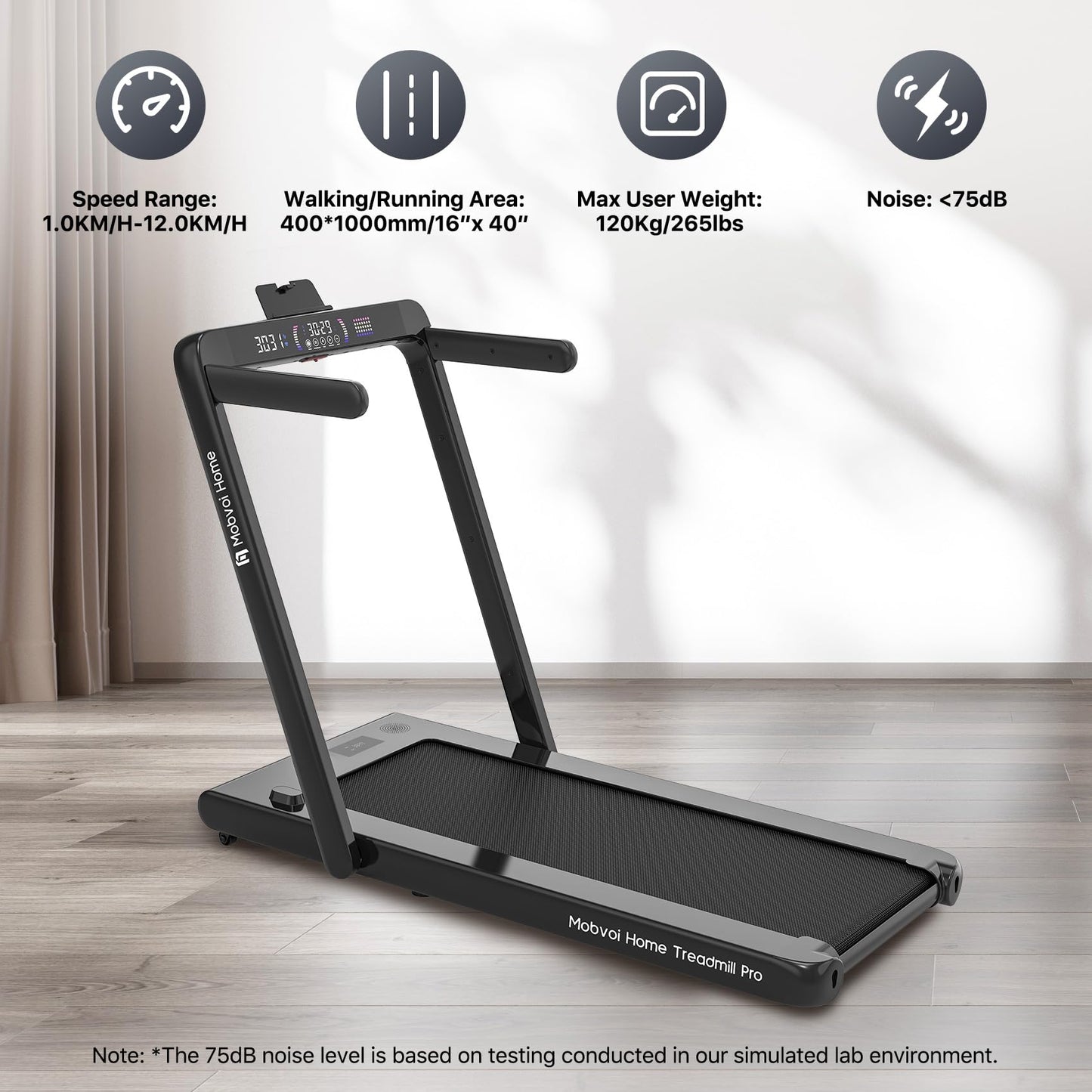 - Mobvoi Home Treadmill Pro | Foldable Treadmill for Home -