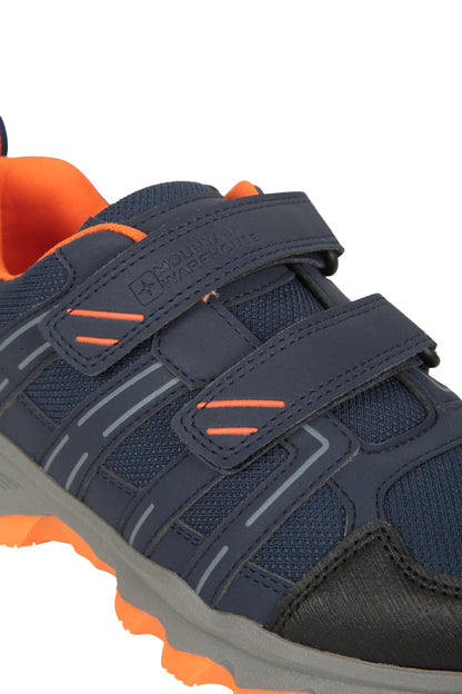 - Mountain Warehouse Cannonball Kids Walking Shoes | Lightweight & Soft Suede & Textile Sneakers with Ankle Support –