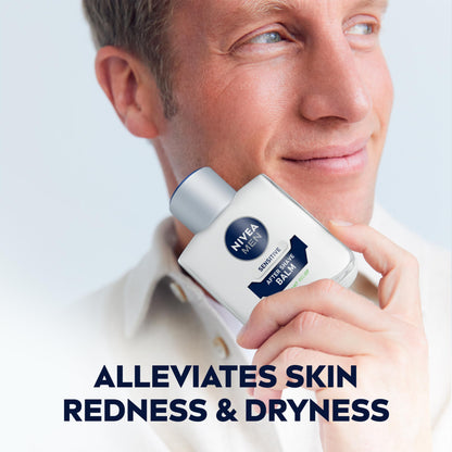 - NIVEA MEN Sensitive Post Shave Balm | (100ml) | 0% Alcohol with Chamomile -