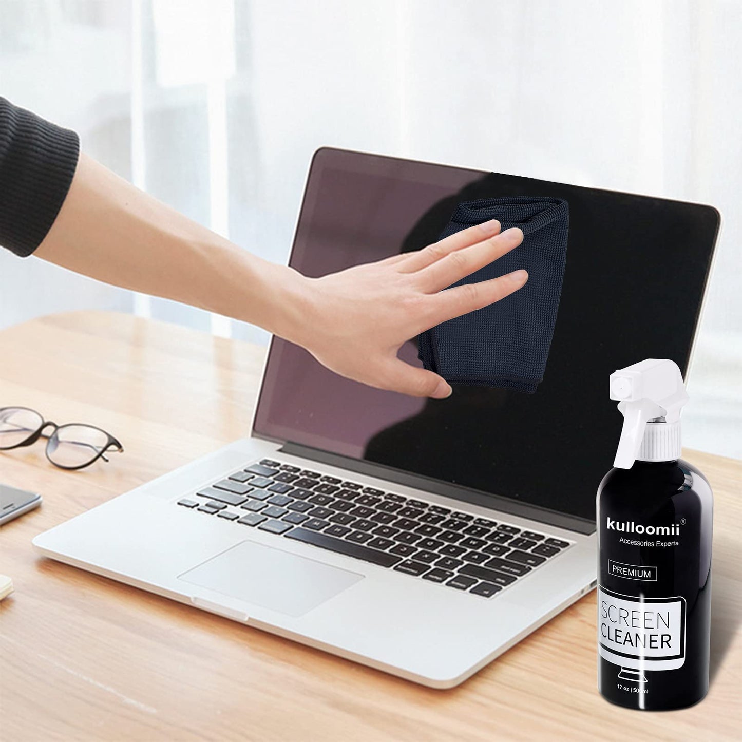 - Screen Cleaner Spray | 500ml | Screen Cleaning Kit for Iphone, Ipad, TV, Monitor, Laptop, Computer, Macbook -