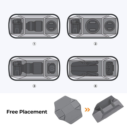 - K&F Concept Camera Sling Bag | 10L Camera Bag for DSLR and Lenses -