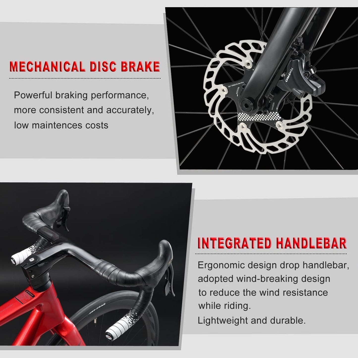 - KABON Carbon Road Bike | 700C Carbon Fiber Frame Road Bike | Shimano 105 22 Speed | Disc Brake -