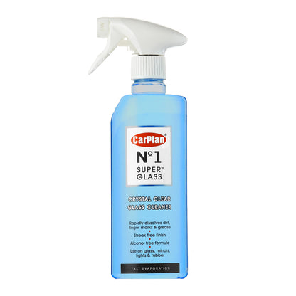 CarPlan No.1 Super Glass Car Glass Cleaner, 600 ml
