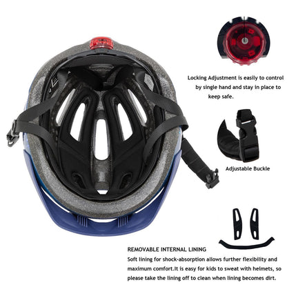 - Kids Bike Helmet | Bike Helmets for Kids with Light and Visor -
