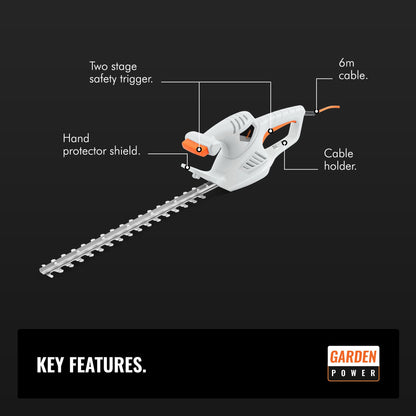- VonHaus Hedge Trimmer 450W – Electric Lightweight Cutter for Hedges, Branches, Shrubs, Twigs