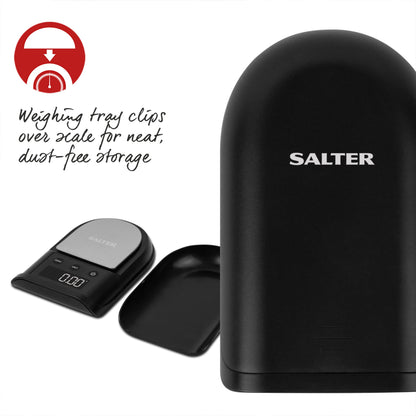 - Salter Mini Digital Kitchen Scale | Precision 0.01g Increments, Grain, Tory Ounce, Pennyweight Scale, 300g Capacity -