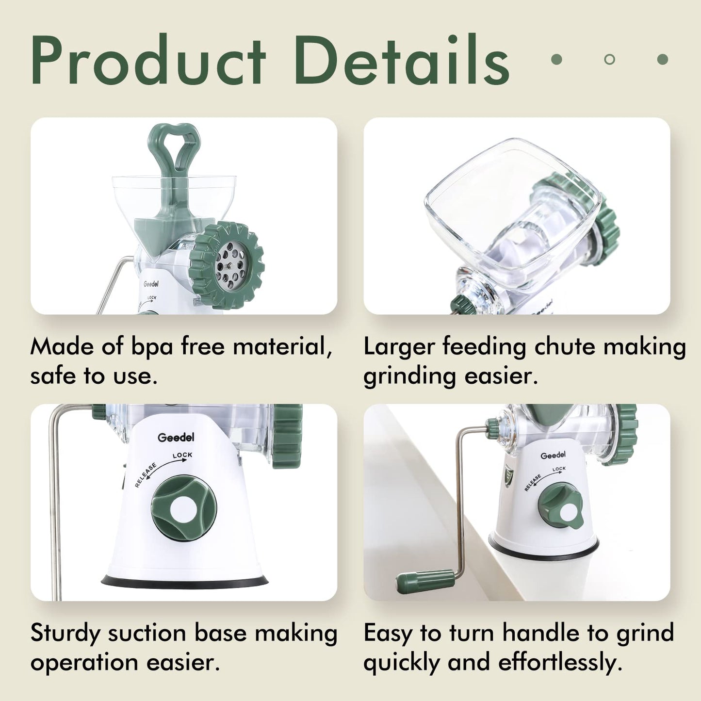 - Geedel Meat Grinder | Meat Mincer & Sausage Maker | Mincer Machine -