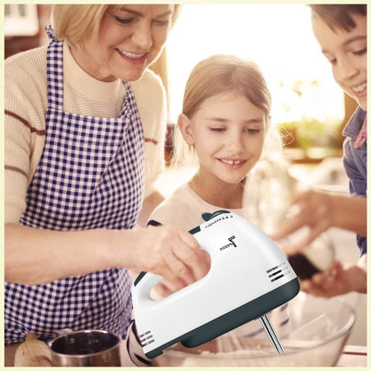 - Hand Mixer | Electric Hand Whisk | Electric Hand Mixers for Baking | 7-Speed Small Stainless Steel Handheld Mixer -