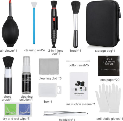 - Professional Camera Cleaning Kit with Blowing Bottle | Cleaning Solution | Lens Cleaning PEN -