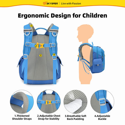 - SKYSPER Kids Backpack | 10L | Toddler Backpack -