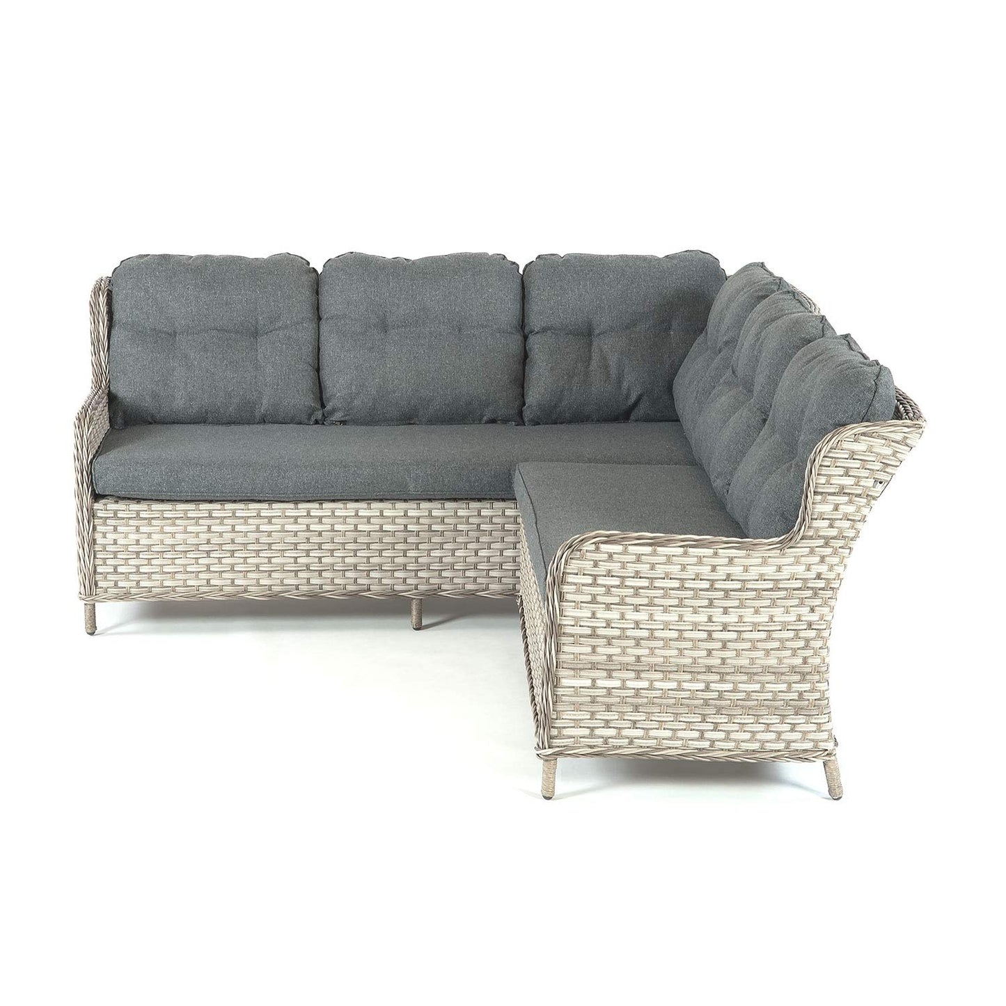 - SunTime Callisto | 7 Seater Garden Patio Rattan Corner Sofa Furniture Set -
