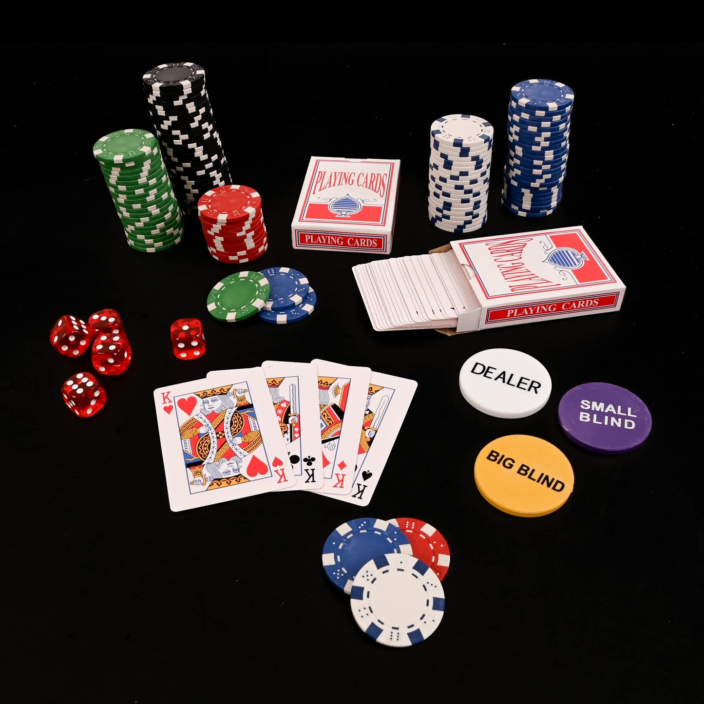 - M.Y Texas Hold'em Poker Set | 300 Piece Set in Aluminium Case -
