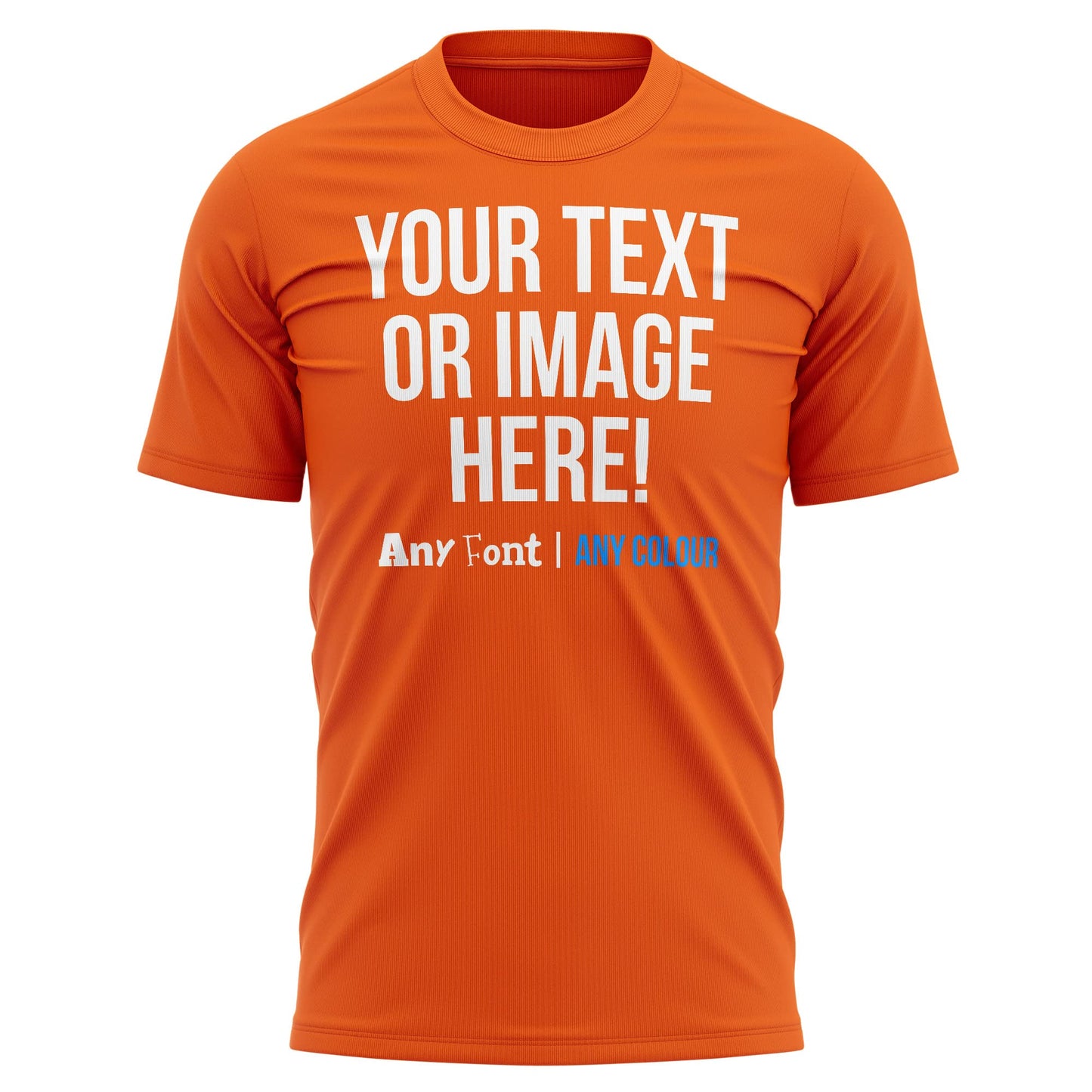 - Personalised Text and Image T Shirt-