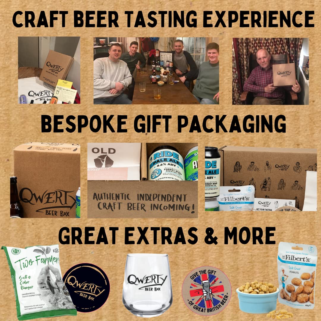 - Premium IPA/Pale Ale Cheers Dad Beer Gift Hamper | 10 Independent Craft Beers -