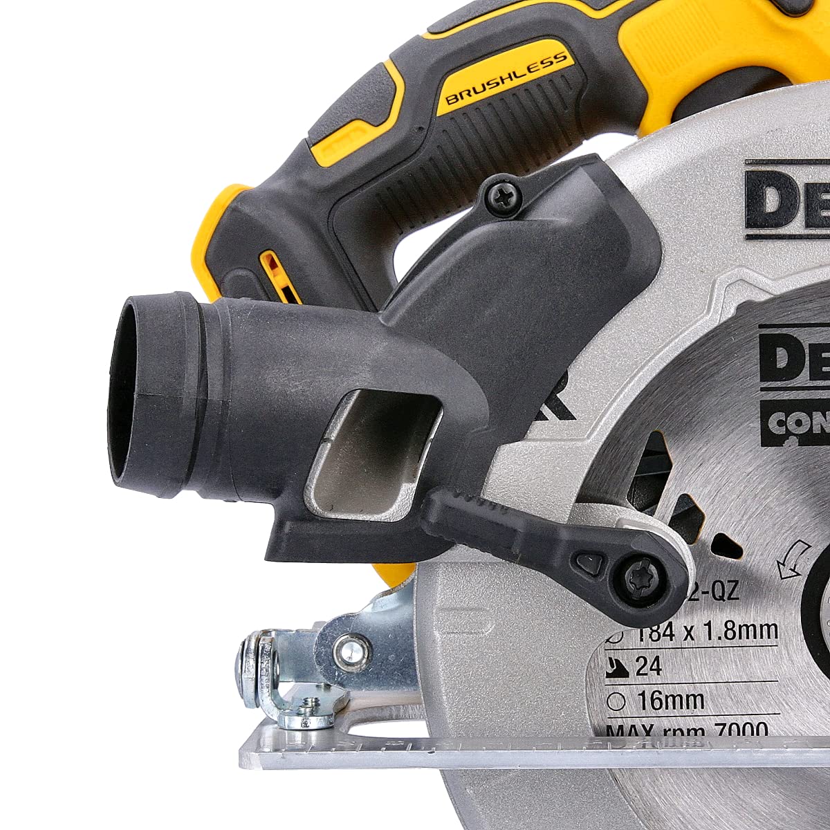 Dewalt DCS570 18V XR Brushless Circular Saw with 2 x 5Ah Batteries, Charger & Case