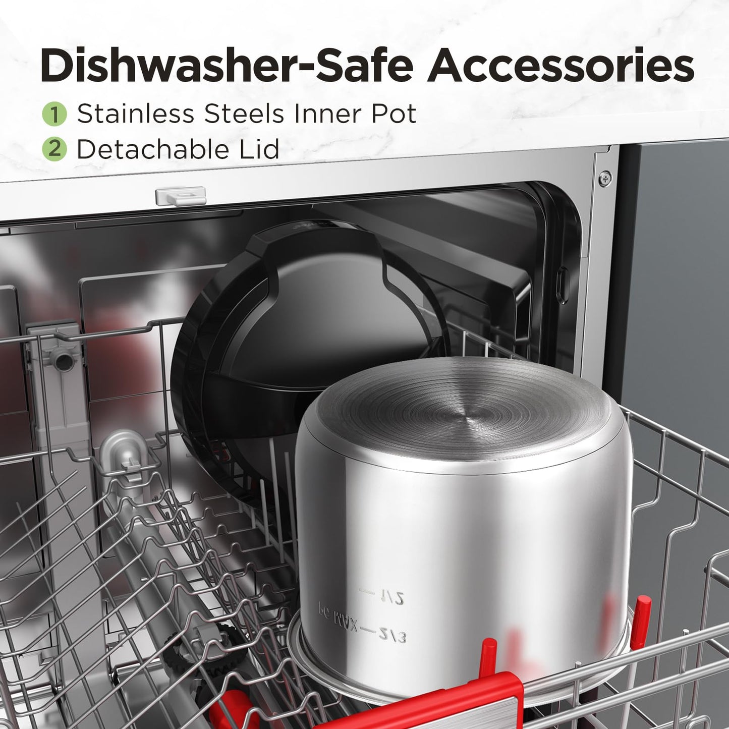 - Midea Pressure Cooker 8L | 70% Faster 13 Presets -