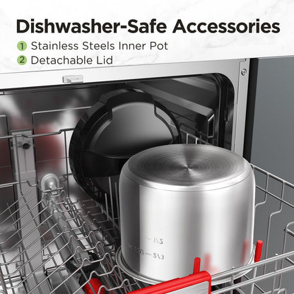 - Midea Pressure Cooker 8L | 70% Faster 13 Presets -