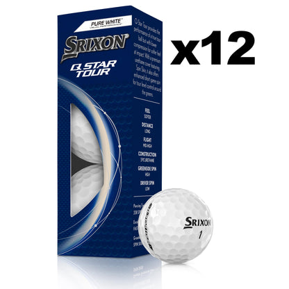 - Srixon | New Q-Star Tour 5 2024 | Dozen Golf Balls | Soft Feel -
