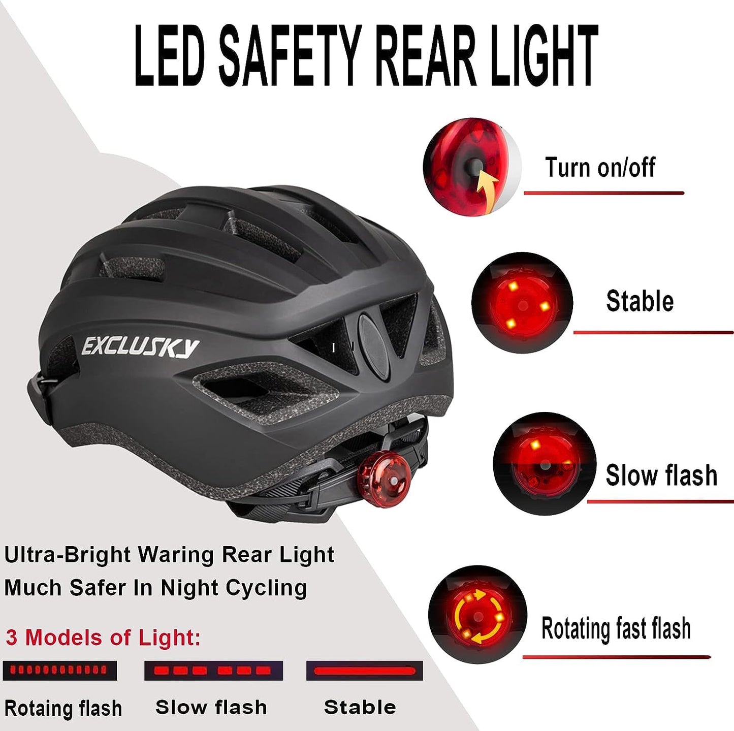 - Exclusky Bike Helmet | Cycle Helmet -