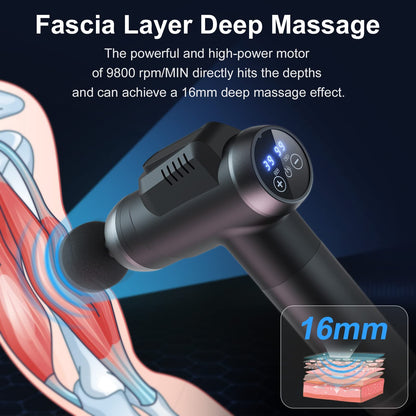 - Timiyou Massage Gun |Massage Gun Deep Tissue | Back Massagers for Muscle Pain -