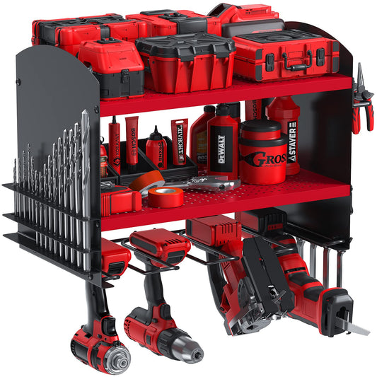 - Power Tool Organizer Drill Charging Station | 4 Power Drill | Tools Heavy Duty Drill Holder -