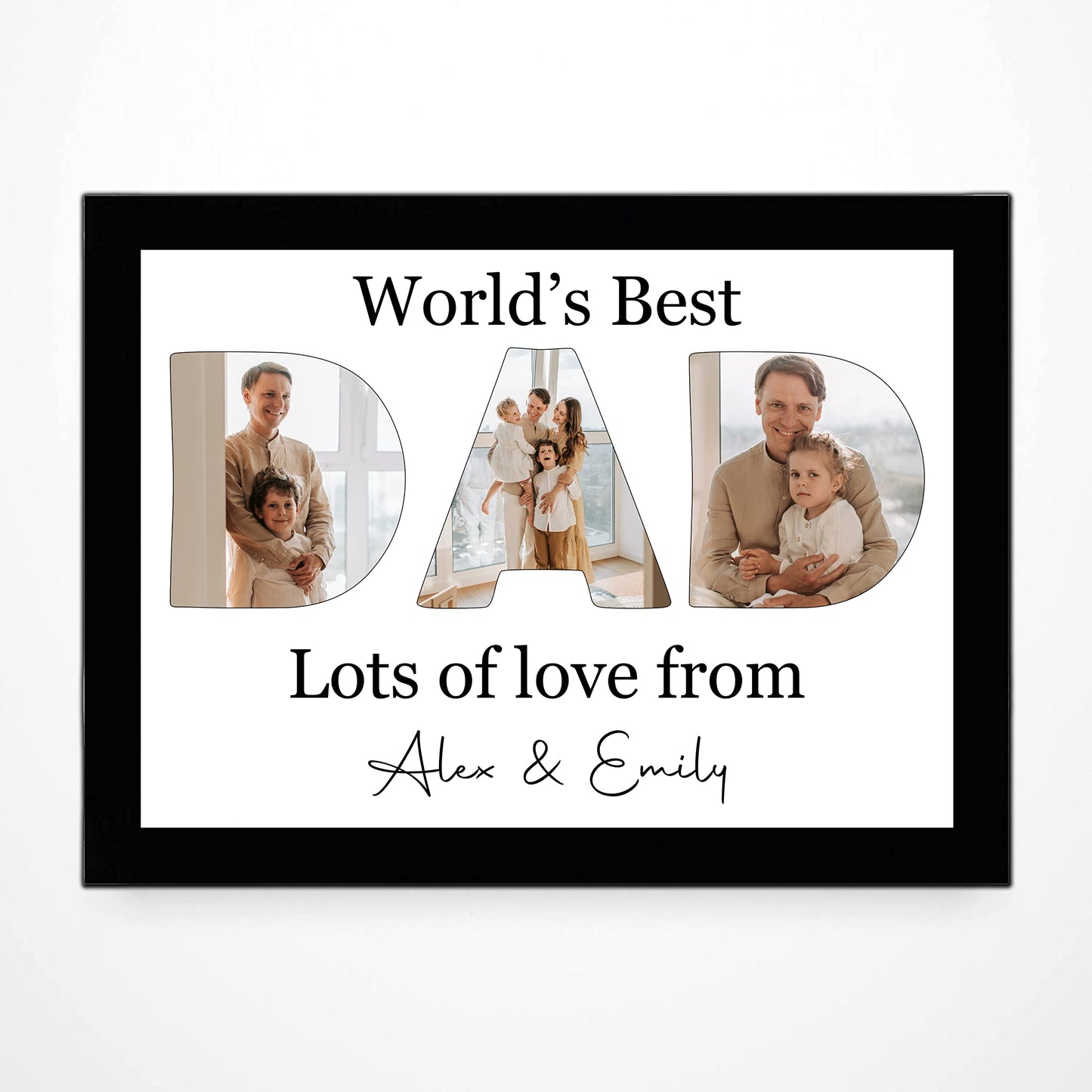 - PB TECH Personalised Father's Day Prints & Framed | A5, A4, A3 Unique Gift -