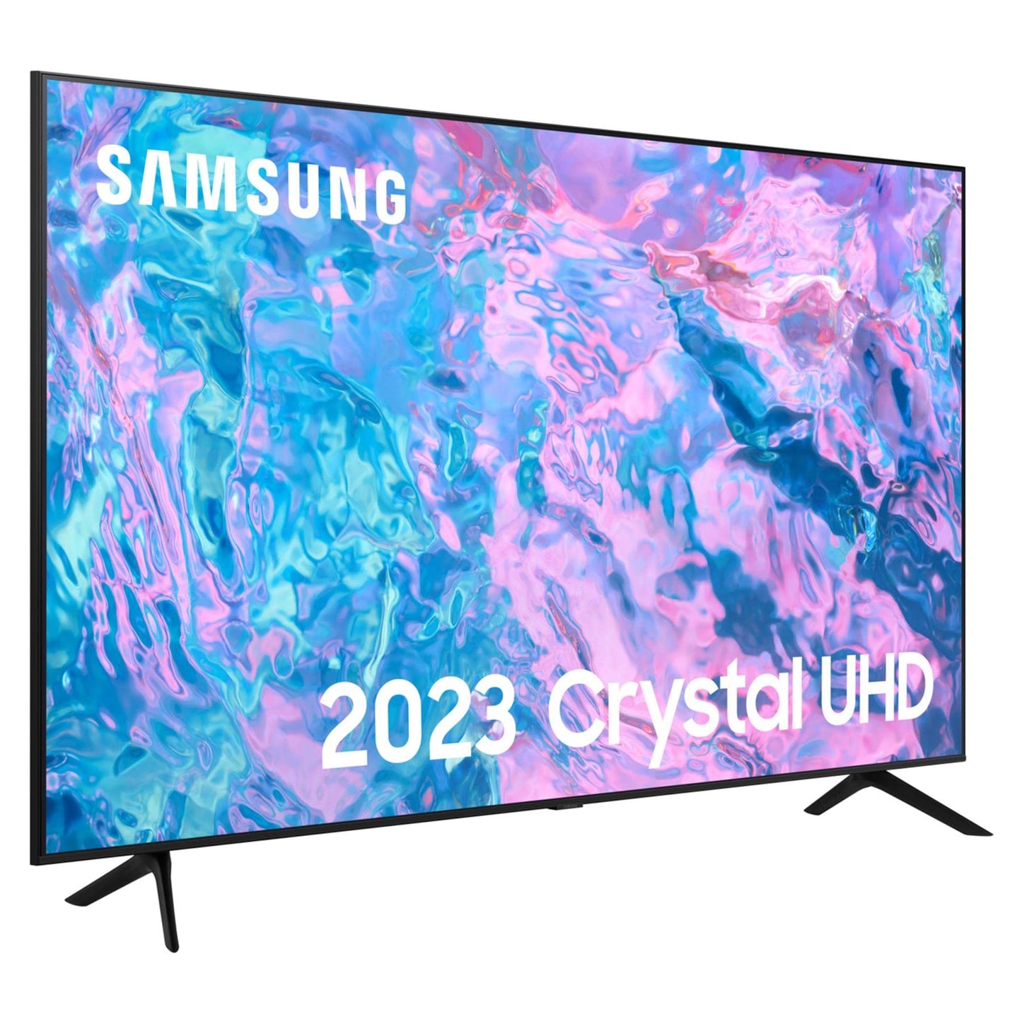 - Samsung 75 Inch CU7100 UHD HDR Smart TV | 4K Crystal Processor | Built In Gaming TV Hub -