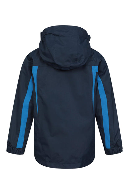- Mountain Warehouse Samson Kids Waterproof Jacket | Taped Seams Rain Jacket -