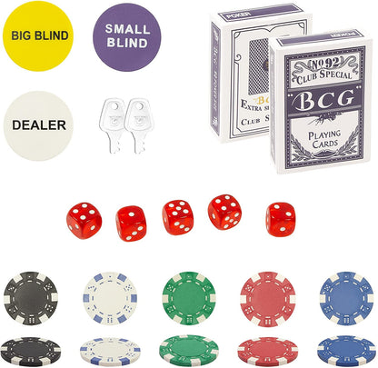 - Trendi Texas Holdem | 300 Piece Poker Chips Set -