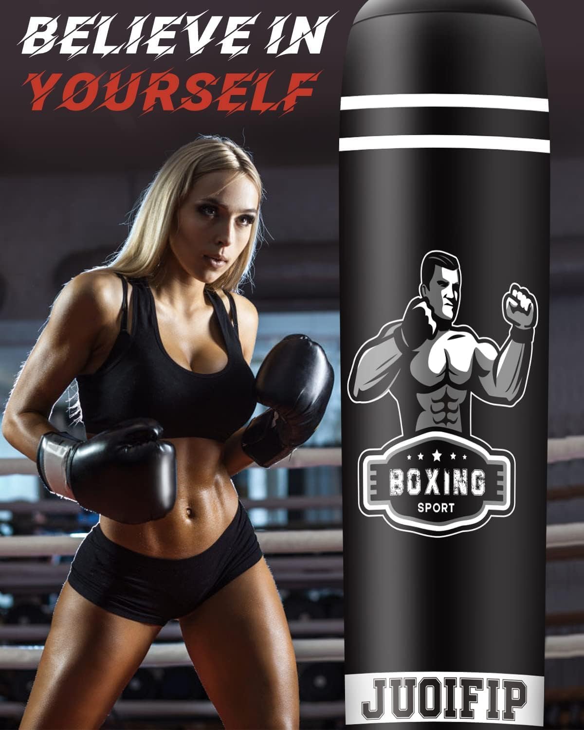 - Boxing Bags for Adults | 180cm Heavy Free Standing Punch Bag -