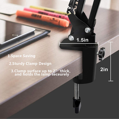 - SKYLEO LED Desk Lamp with Clamp | LED Desk Light for Office -