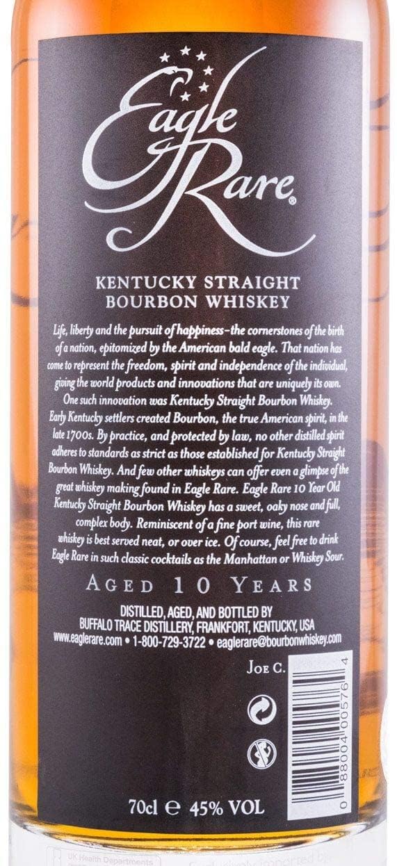 - Eagle Rare 10 Year Old Bourbon Whiskey | 70cl -