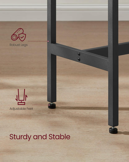 - VASAGLE Bar, Kitchen, Pub Dining High Table -