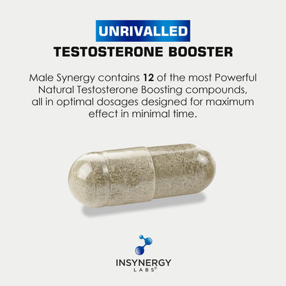 - Testosterone Booster Male Synergy | Ultra Premium Testosterone Supplements for Men | Testosterone Boosters  -