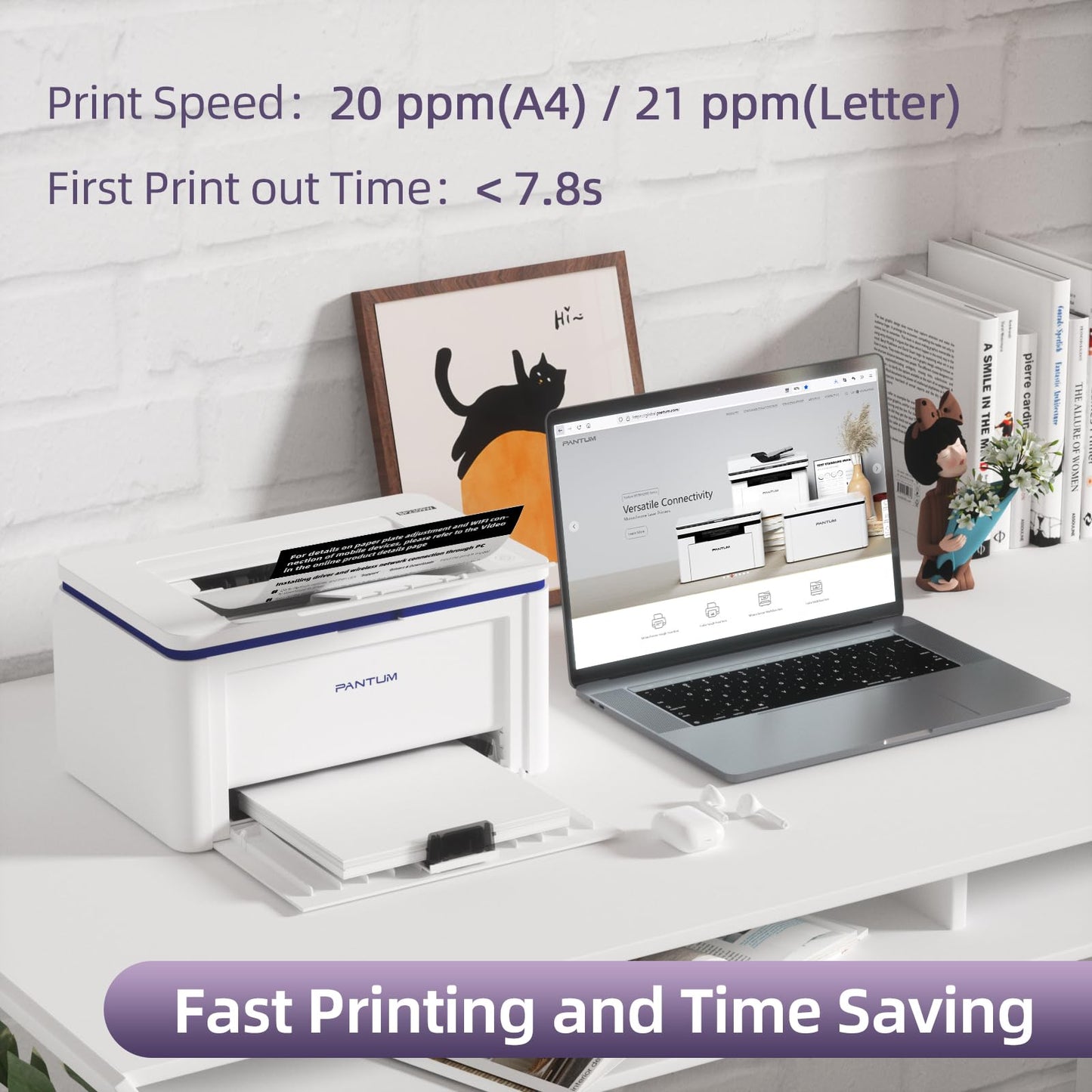 - Pantum BP2309W Wireless Laser Printer | WIFI& USB | 20ppm -