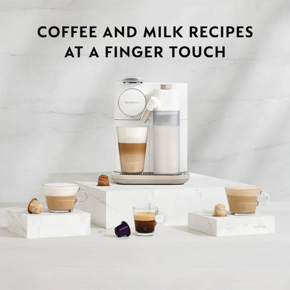 De'Longhi Nespresso Gran Lattissima EN640.B, Automatic Coffee Maker, Single-Serve Capsule Coffee Machine, Automatic Frothed Milk, 19 Bar Pressure, Cappuccino, Latte, 1400W, Sophisticated Dark Black