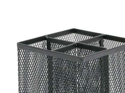- OSCO Wiremesh Square Pen Pot | Graphite -