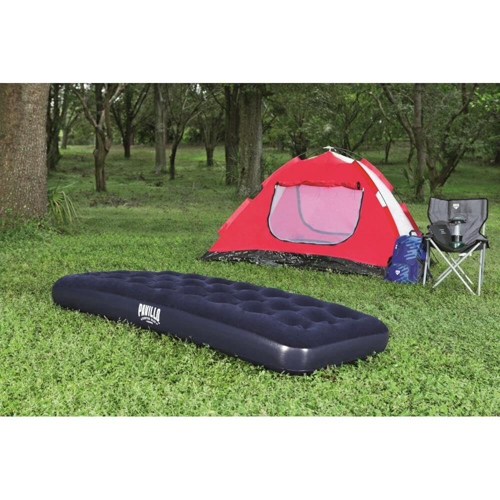 Bestway Single Airbed, Inflatable Air Mattress for One, Blow Up Camping Single Bed