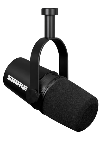 - Shure MV7X XLR Podcast Microphone | Pro Quality Dynamic Mic for Podcasting & Vocal Recording | Black -