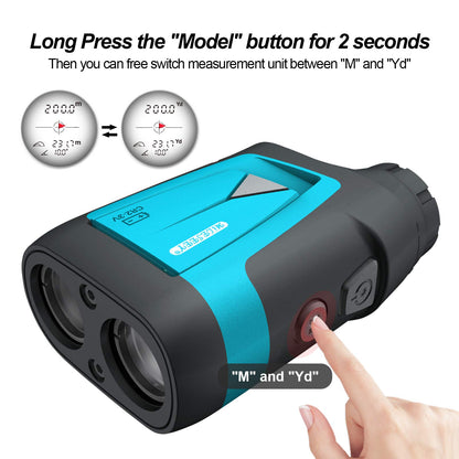 - Mileseey Professional Precision 660Yards Golf Range Finder | Slope Compensation -