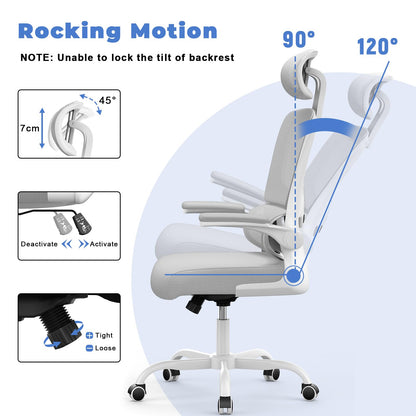 - naspaluro Office Chair | Ergonomic Office Chair with Lumbar Support | High Back -