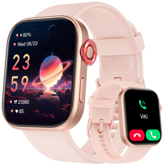 - Tensky | Smart Watch for Women-1.99" | AMOLED Smartwatch | with Bluetooth Call & AI Voice -