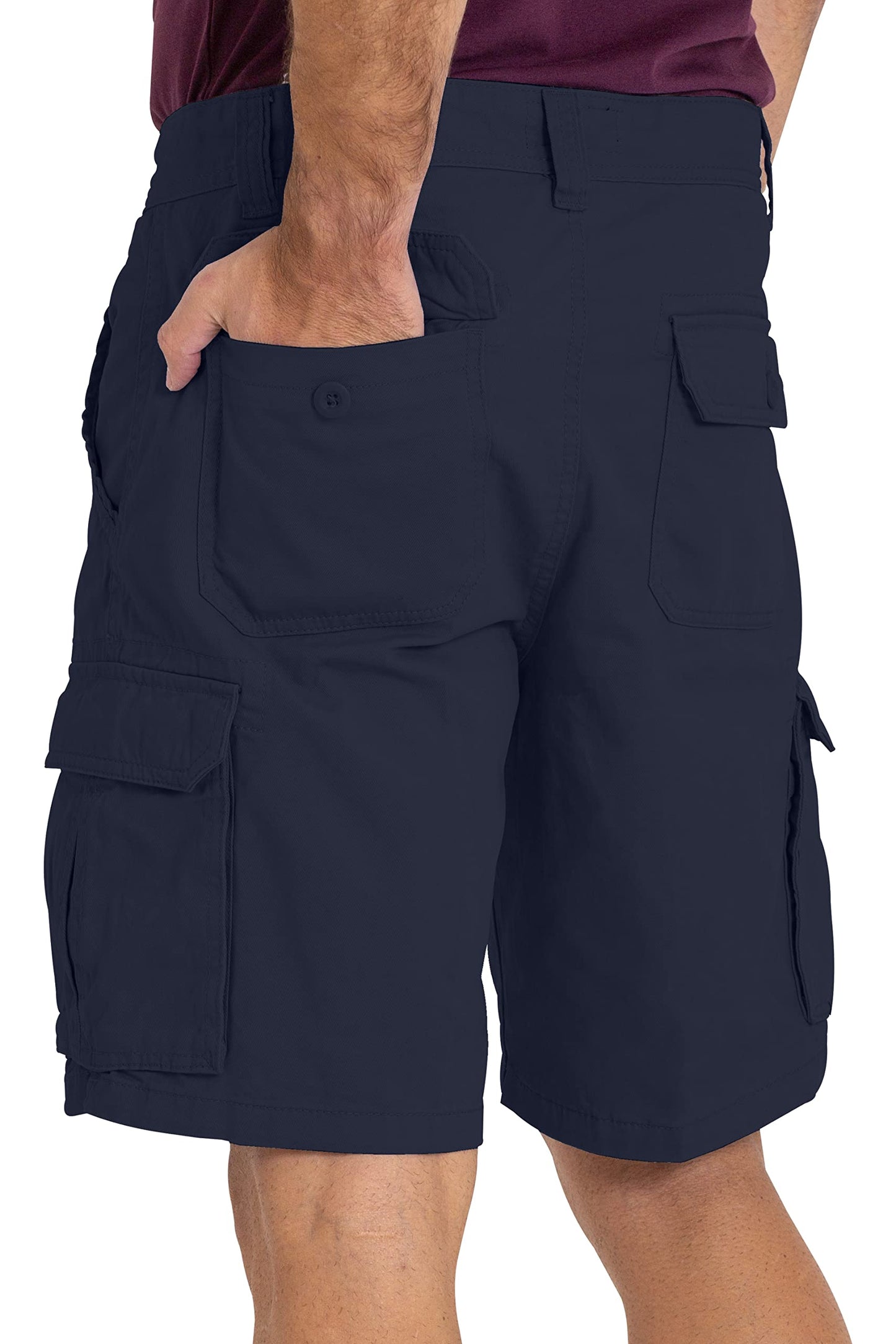 - westAce Mens Cargo Combat Shorts 100% Coton 6 Pockets