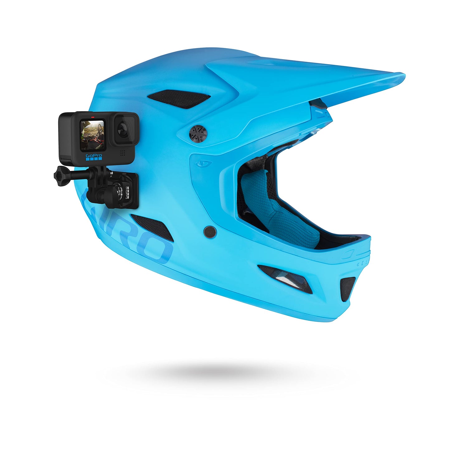 - GoPro Helmet Front and Side Mount Camera | Black -