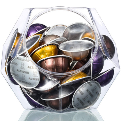 - Large Coffee Pod Holder | For Nespresso Vertuoline Capsule -