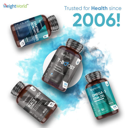 - Testosterone Supplements for Men | 180 Vegan Tablets -